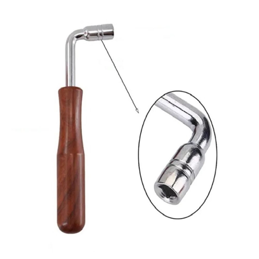 6/9Pcs Portable Piano Wrench Tuner Professional Piano Tuning Lever Tools Music Elements