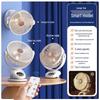 Jiaxiu USB Clip-on Oscillating Desk Fan