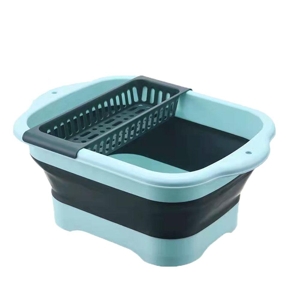 Kitchen Storage Tool Strainer Foldable Fruit Vegetable Washing Basket