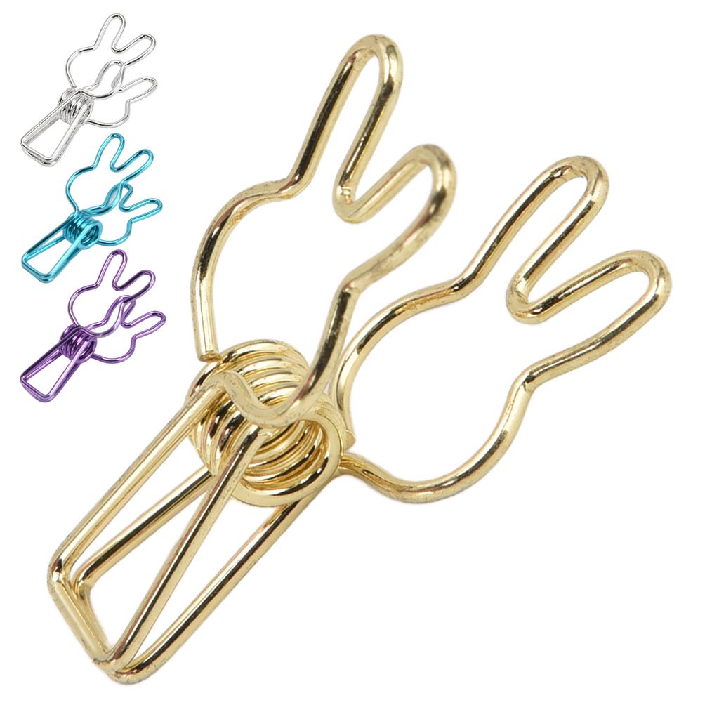 20 шт. зажимов многоцелевых многофункциональных гальванических полых металлических крепких пружинных зажимов