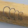 Hirisi 500 Pieces Per Bag PTFE Coated High Carbon Stainless Steel Barbed Fish Hook With Eye Fishing Accessories 8031