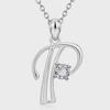 Ожерелье с подвеской Weiya Wish Diamond Alphabet — модное и стильное