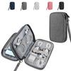 Travel Gadget Portable Backup Charger Power Bank Storage Bag Cable Electronic Organizer External Battery SD Cards Hard Drives USB Wires Case Kit Pouch