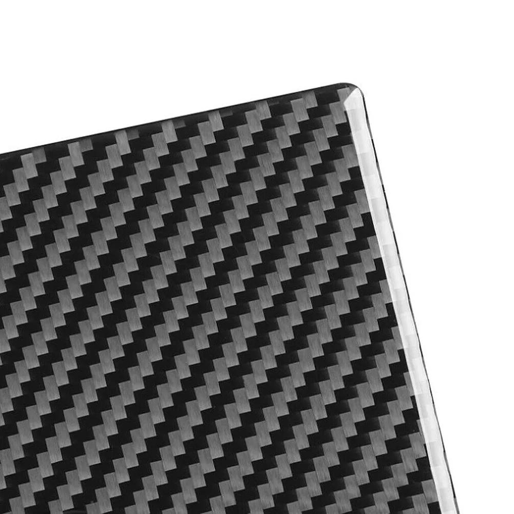 For Nissan Sentra 2013-2019 Gear Shift Panel Cover Trim Replacement Carbon Fiber Vinyl Central Console Gear Shift Cover