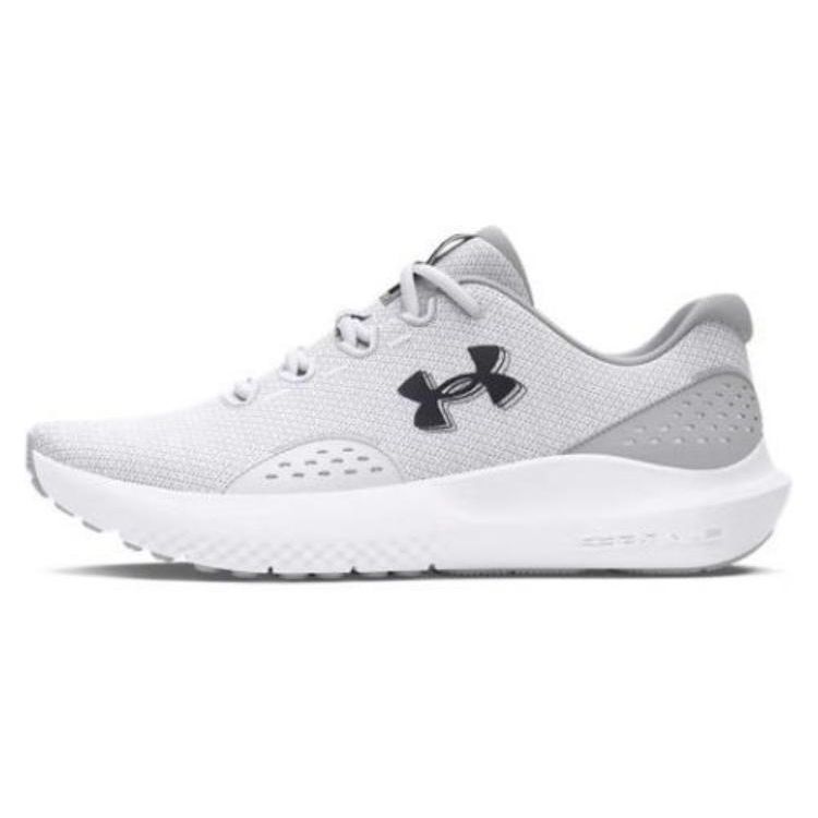 Under Armour Surge 4 White Halo Grey Мужские кроссовки Черные 3027000-100