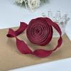 2.5cm Wavy Pleated Ribbon for Gift Bouquets, Baking, Hair Accessory Bows, and DIY Decorations