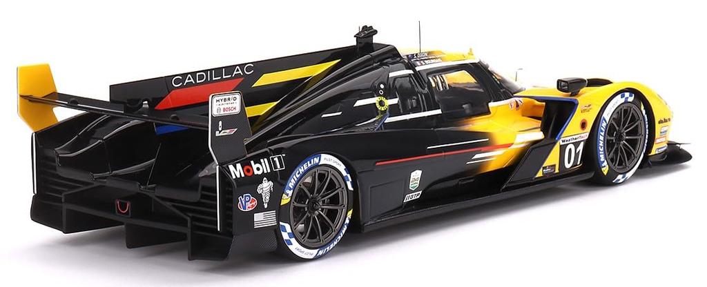 МАКСИМАЛЬНАЯ СКОРОСТЬ Cadillac GTP IMSA 24 часа Дайтоны 3-е место Автомобиль 2023 Chip Ganassi Racing 1/18 V-LMDh #01 (Готовая модель)