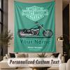 Custom Text Tapestry Harley-Davidson Print Wall Tapestry Indoor Living Room Wall Decor