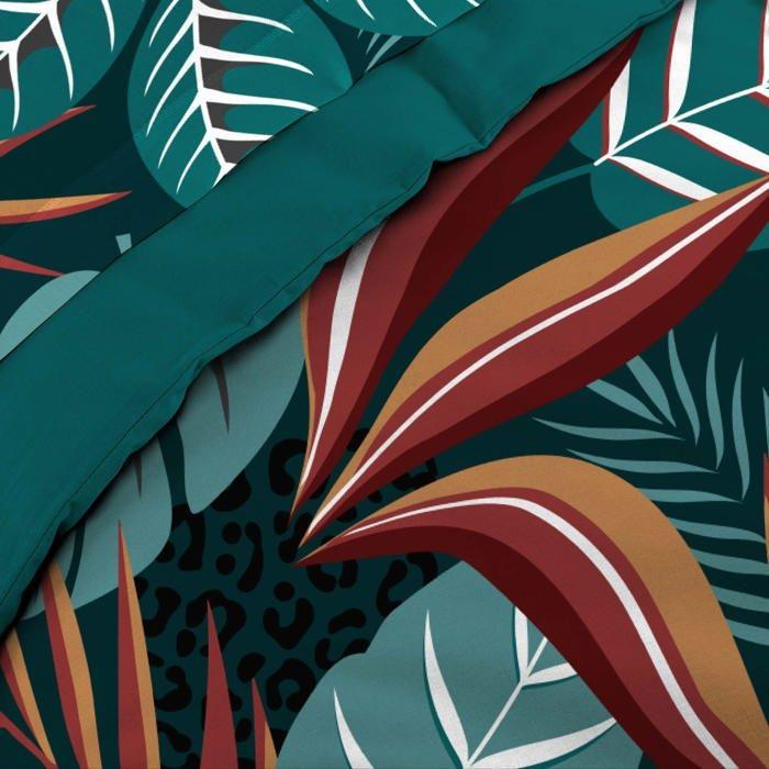 Housse de couette coton 6 pieces 220 x 240 cm Bouquet d&#39Automne