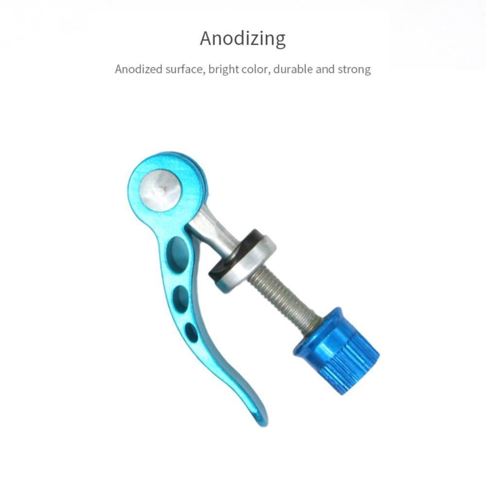 Quick Release Seat Post Clamp Wear-resistant Bike Seatpost Bolt Quick Release Lever Bike Accessory