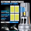 XSTORM H4 9003 HB2 Светодиодные лампы для фар Canbus Ближний Дальний Свет Автомобильный Свет Турбо Светодиодная Диодная Лампа Авто Мотоцикл 20000Лм 12В 6500К