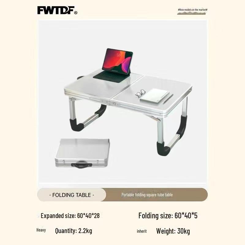 Портативный многофункциональный складной алюминиевый стол для обедов и использования на открытом воздухе