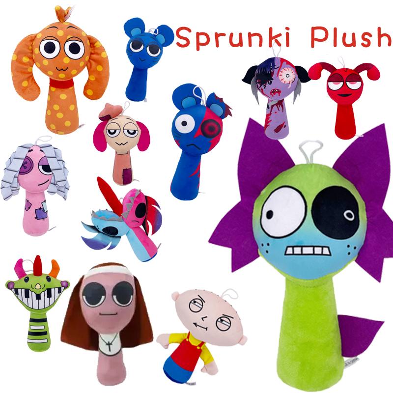 60 Стилей Плюшевые Игрушки Sprunki Куклы Sprunki Орен Венда Sprunki Плюшевая Кукла Плюшевая Набитая Детский Рождественский Подарок на День Рождения Домашний Декор