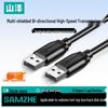 SAMZHE USB 2.0 A Папа на A Папа Кабель для передачи данных