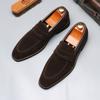 Men's Casual Business Shoes Mens Classic Retro British Style Tassels Loafers Moccasins Fashion Party Wedding Flats for Men
