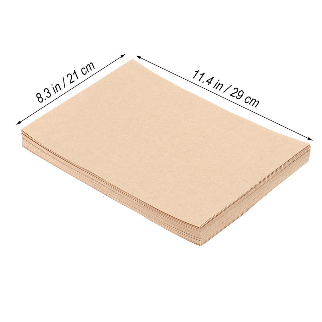 100 Sheets A5 Lined Vintage Letter Paper Premium Kraft Writing Paper for Correspondence Calligraphy Graffiti Notes Craft