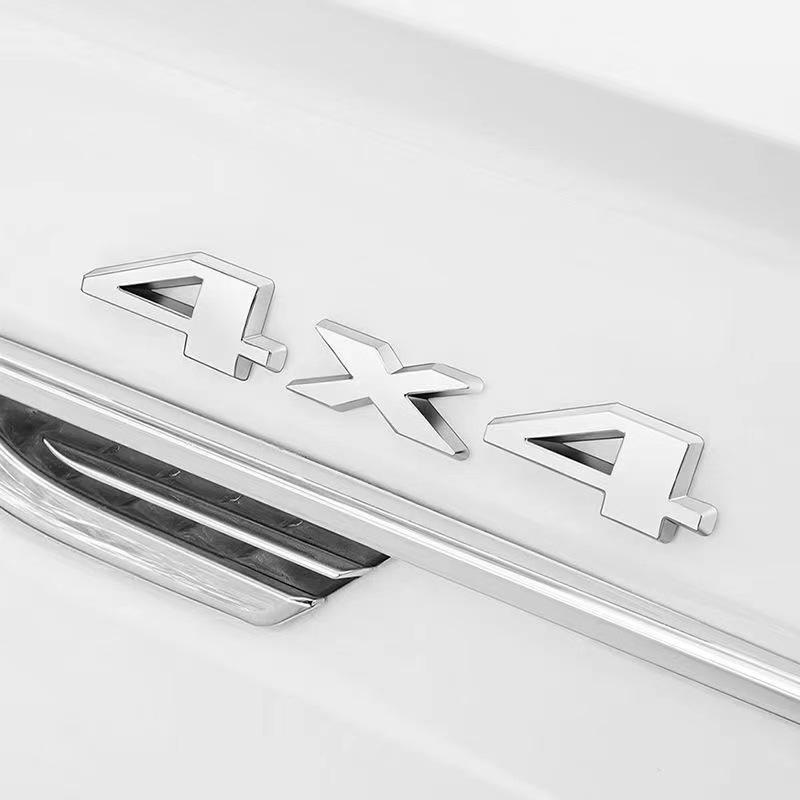 3D-наклейка на внедорожник 4X4 из металла - значок Wrangler Compass Tail