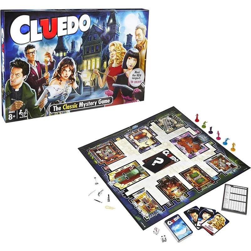 Cluedo Классическая Тайна Друзья Настольная игра с игровым полем и картами