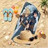 Final Fantasy Print Beach Towel, Versatile Lightweight Absorbent Beach Towel for Pool Surf Yoga Bathroom, Perfect Birthday Holiday Gift