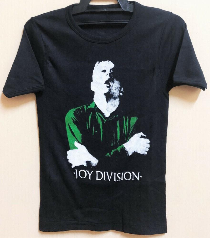 Стиль 70-х JOY DIVISION ИАН КЕРТИС РОК-ТУР Футболка Черная Унисекс S-5XL 1H0148 Унисекс Футболка