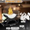 US EU Freeshipping Large Fireplace Black Ethanol Fireplace Indoor Outdoor Decorative Floor Fireplace With White Stone
