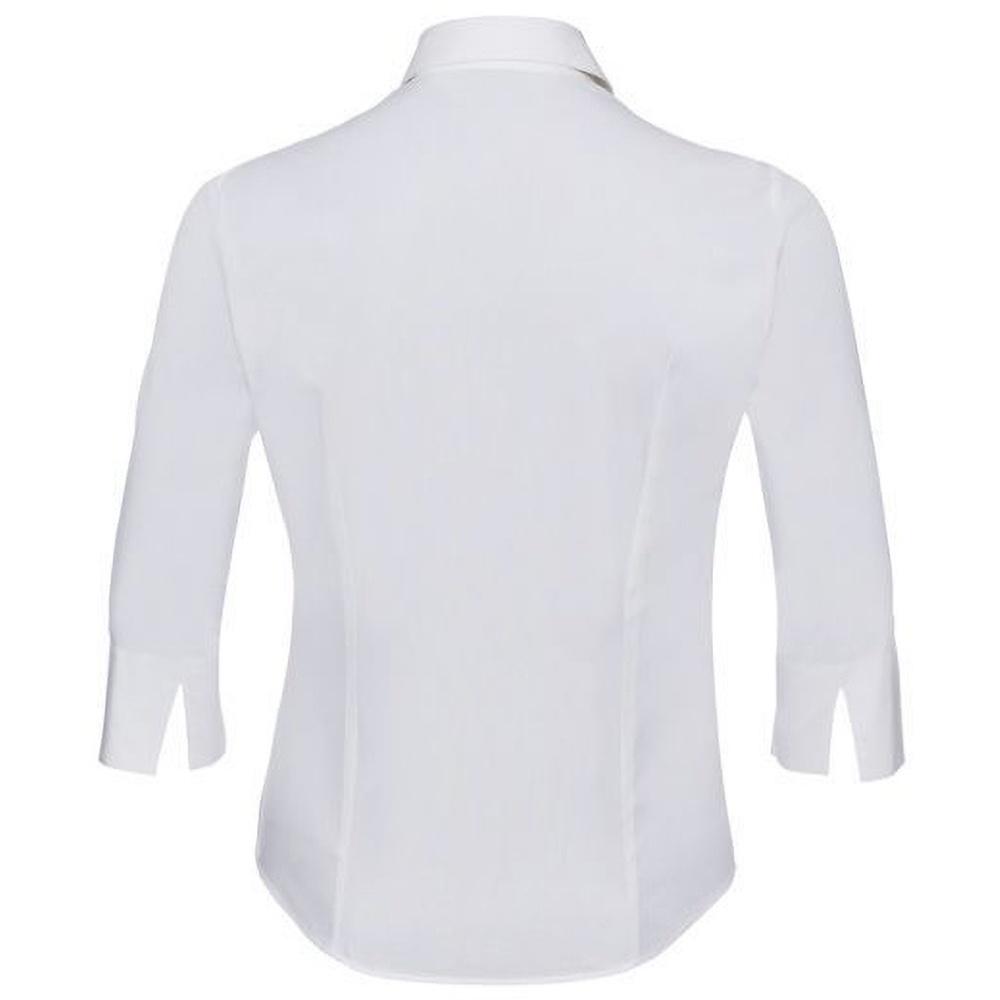 Russell Collection Ladies/Womens 3/4 Sleeve Easy Care Fitted Shirt