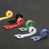 50Pcs Fastening Cable Ties Hook and Loop  Nylon Rich Colors Cable Straps for House Office Man