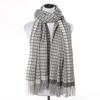 Cashmere Winter Check Muffler, Unisex Couple Scarf