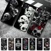 Horror Skull Phone Case Cover Coque For Iphone Xiaomi Mi Samsung Galaxy Redmi Note A S 11 12 13 14 15 22 23 24 5G Pro Plus Max Fe Ultra