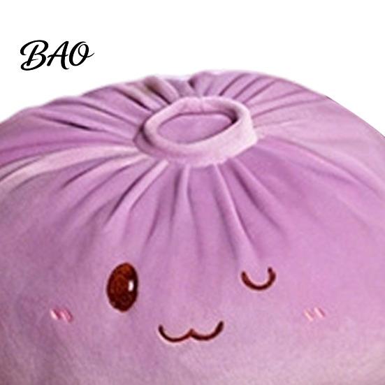 Comfortable Hugging Toy Cute Dumpling Plush Pillow, Funny Bun Stuffed Animal Toy, Soft PP Cotton Creative Gift for Birthday Filled Decorative