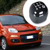 1x Ручка КПП для автомобиля 5-ступенчатая ручная рукоятка рычага переключения передач Заменяемая головка Автоаксессуары для Fiat Panda 2012
