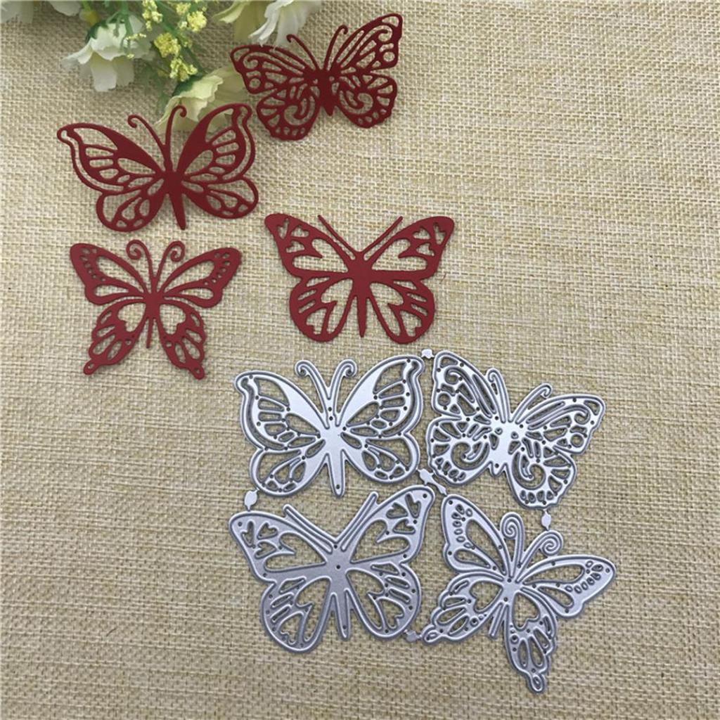 Yousheng Butterfly Metal Cutting Dies DIY Scrapbooking Paper Cards Emboss Craft Decor