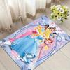 1pc Princess Pattern Area Rug Soft Flannel Floor Mat for Living Room,Office,Bedroom and Carpet,Sofa Coffee Table Floor Mat