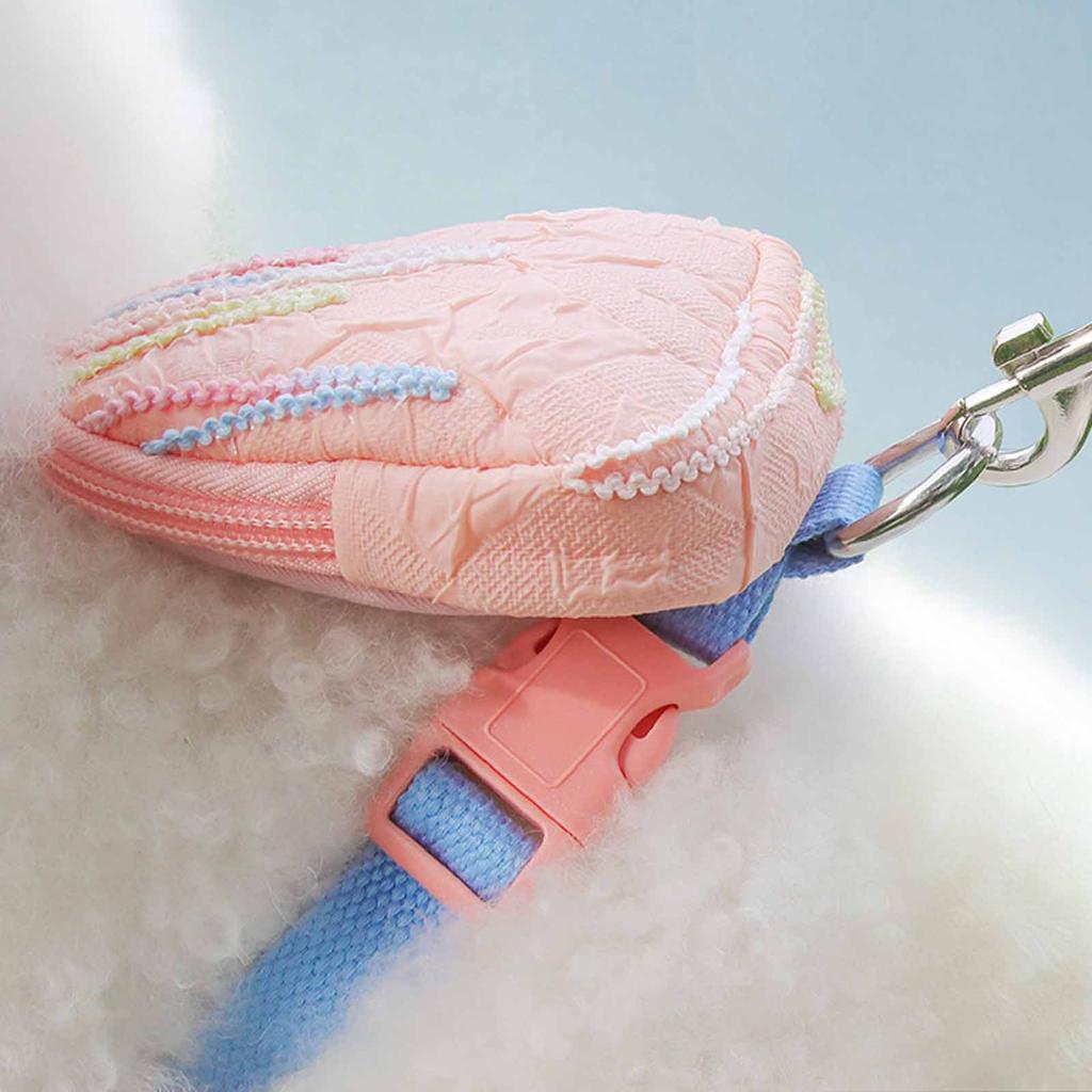 Pet Leash & Puppy Backpack Set, Dog Chest and Back with Leash, Outdoor Walking for Small Dogs