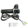 Electric Bike Throttle Grip Half Twist Accelerator Handle Comfortable Throttle for Commuting and Leisures
