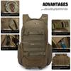 Тактический рюкзак с дождевиком 35 л рюкзак для мужчин походов рыбалки спорта кемпинга походов 600D полиэстер