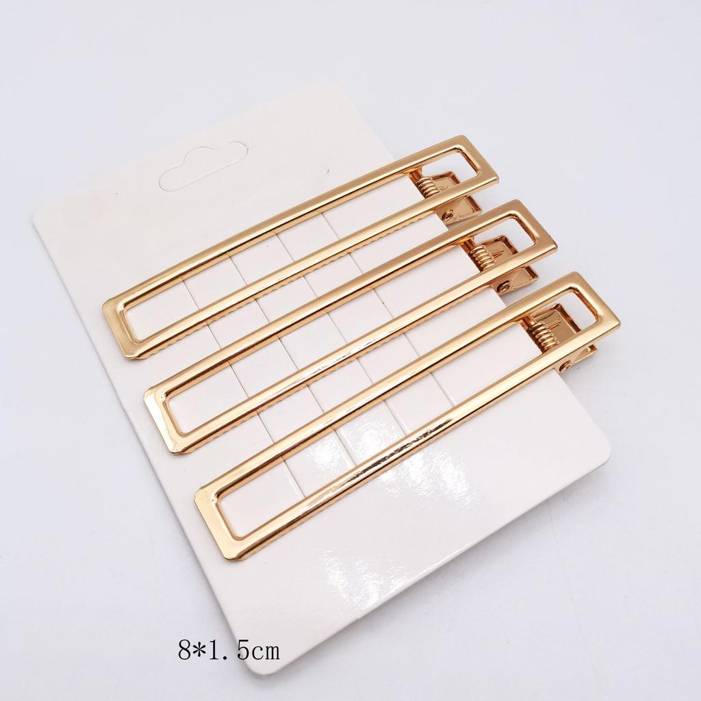 3 Pcs/ Set Geometric Bangs Clips Korean Fashion Hairpins Side Hairgrips Women Girls Hair Accessories Hair Jewelry