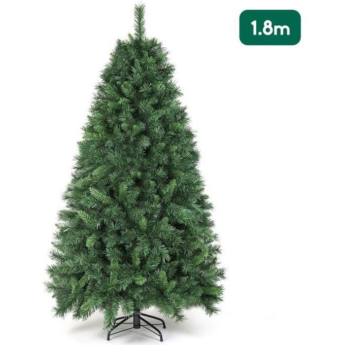 Sapin De Noël - SALCAR - 180 Cm - PVC - Ignifuge - Réutilisable
