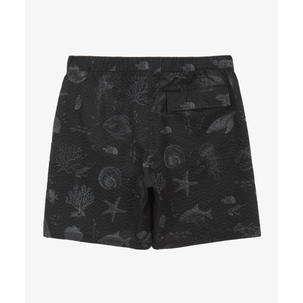 The North Face Pattern Print Drawstring Casual Shorts Men shorts NS6NS07B