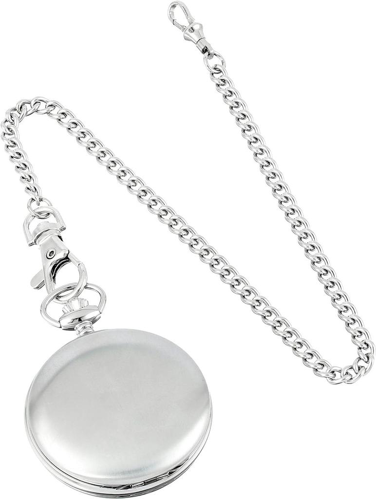 Pocket Watch Mechanical Manual Winding Skeleton [Charles Hubert] 3780-W Men's