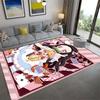 2025 New Nezuko Kamado Carpet Rug for Living Room Bedroom Home Sofa Decoration,Kids play Non-slip Floor Mat 97
