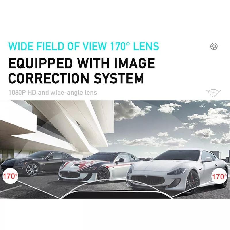4Inch 1080P Car DVR Dash Camera Front Camera Wide Angle Auto Recording Driving Recorder With Parking Monitoring Dashcam