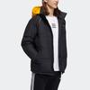 adidas Мужские пуховики Neo Черные С капюшоном Умеренные Другие HF0504