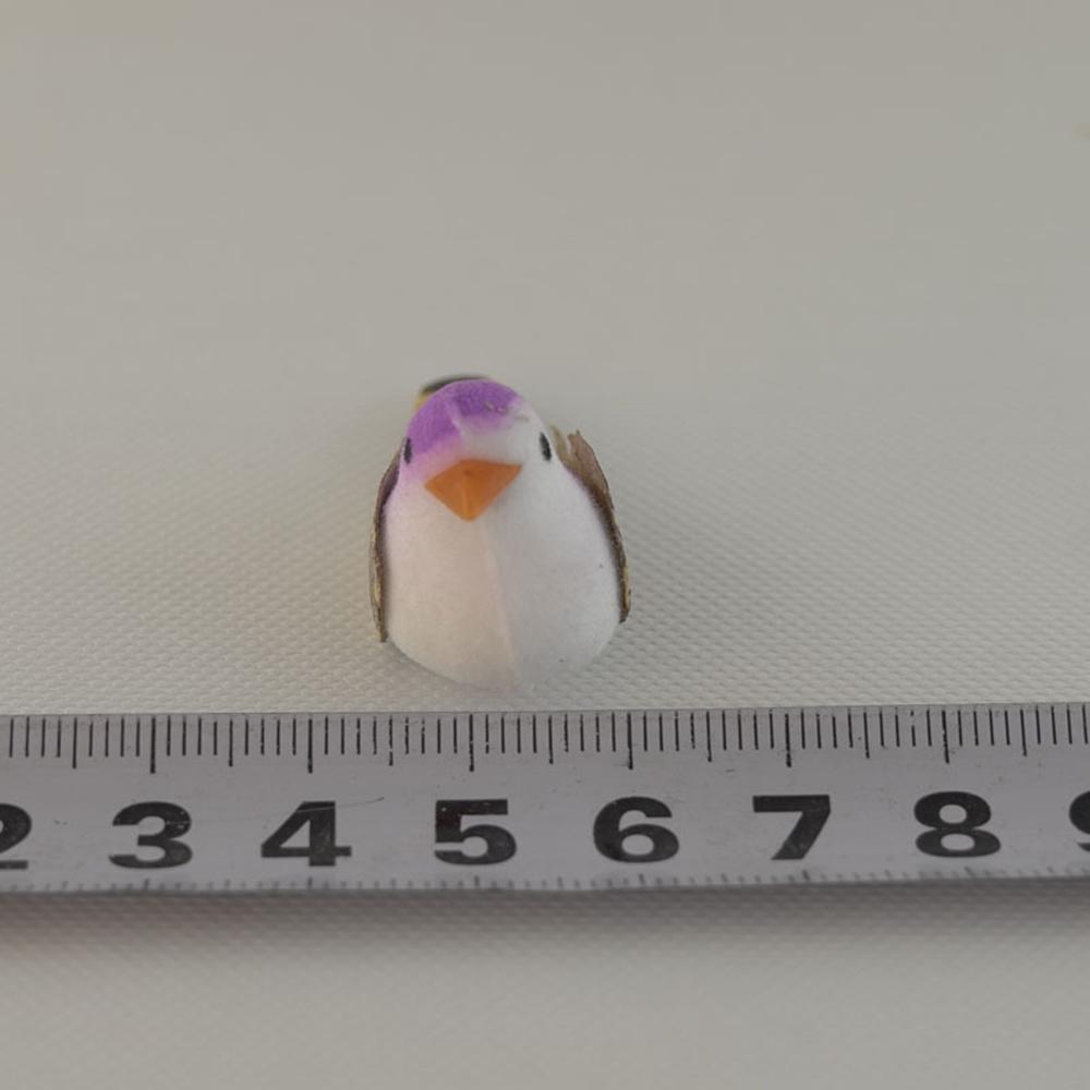 Искусственные птички для декора, 24 шт