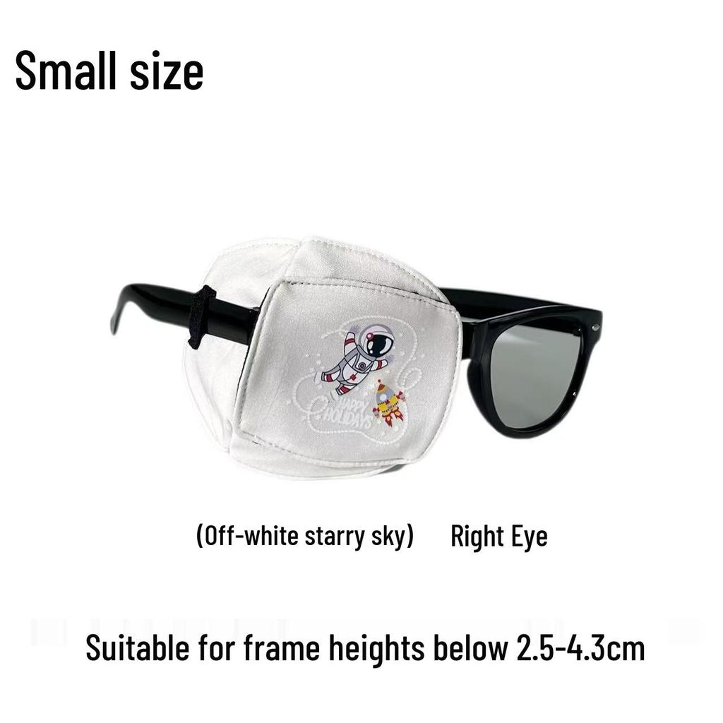 Детский патч для глаз из чистого хлопка при амблиопии для послеоперационных тренировок зрения и коррекции косоглазия/дальнозоркости