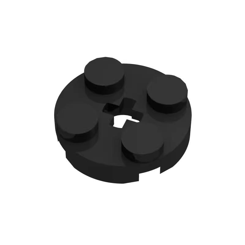 100 шт. Конструктор DIY, размер совместим с 2x2 круглым блоком 4032, пластиковые игрушки для детей