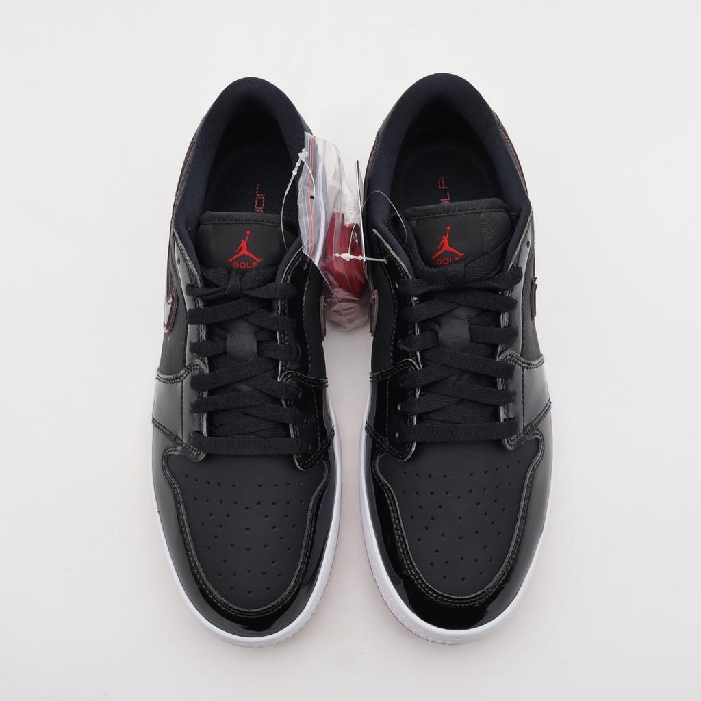 IQ3417-002 Nike Air Jordan 1 Low Golf Черный Белый Varsity Red (Мужской)