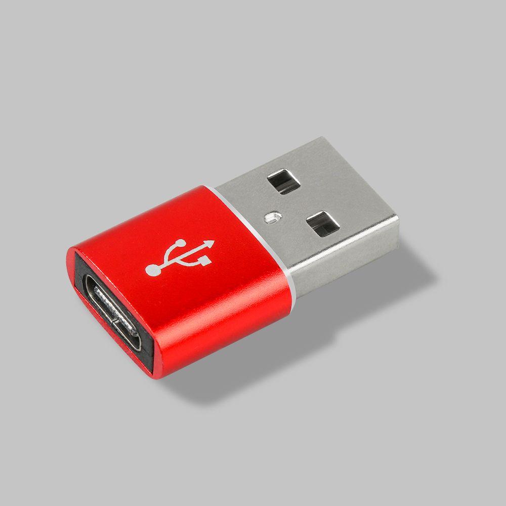 Mini Fast Charger Metal Connector Type C To USB 3.0 Converter Cable Adapter