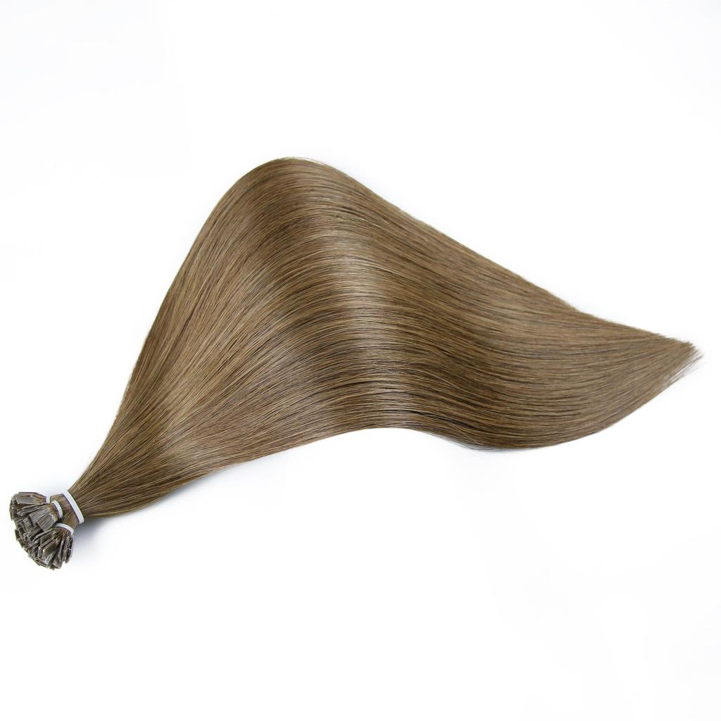 Человеческие волосы, прямые наращивание волос из искусственной кожи, 2,5 г/шт., 25 г/упак. 45/50/55/60 см