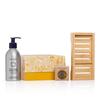 2024 Holiday Soap Lover Set (Hands & Body Liquid Soap, Verbena Extra-Gentle Soap, Bamboo Soap Tray)